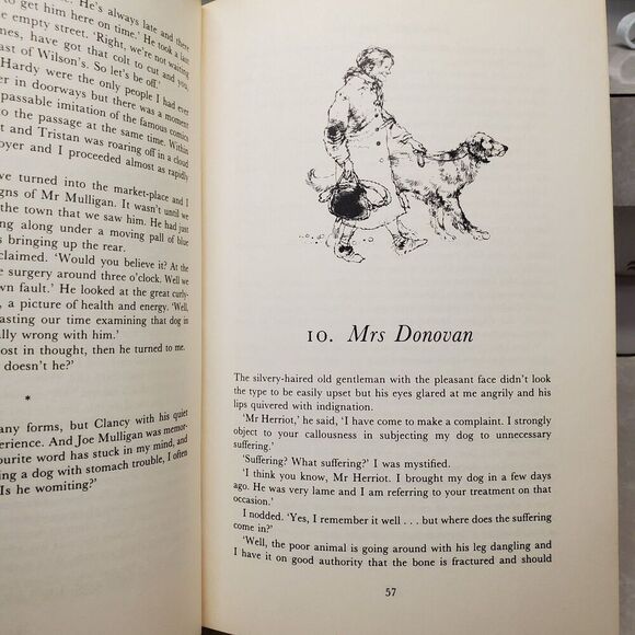 James Herriot's Dog Stories By James Herriot - First US Edition HC/DJ 1986 - Picture 6 of 7